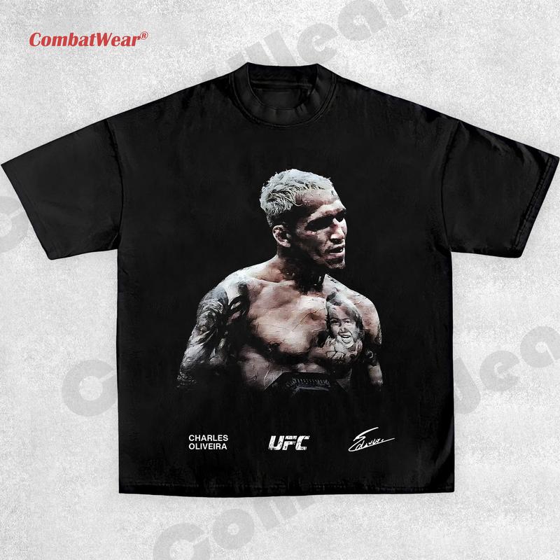 CHARLES OLIVEIRA TEE , Boxing T-shirt, Boxer Tee, Sports Shirt, UFC Shirt, MMA Shirt, Workout T-shirt, Gift for Him Gift For Her Hoodie Sweatshirt