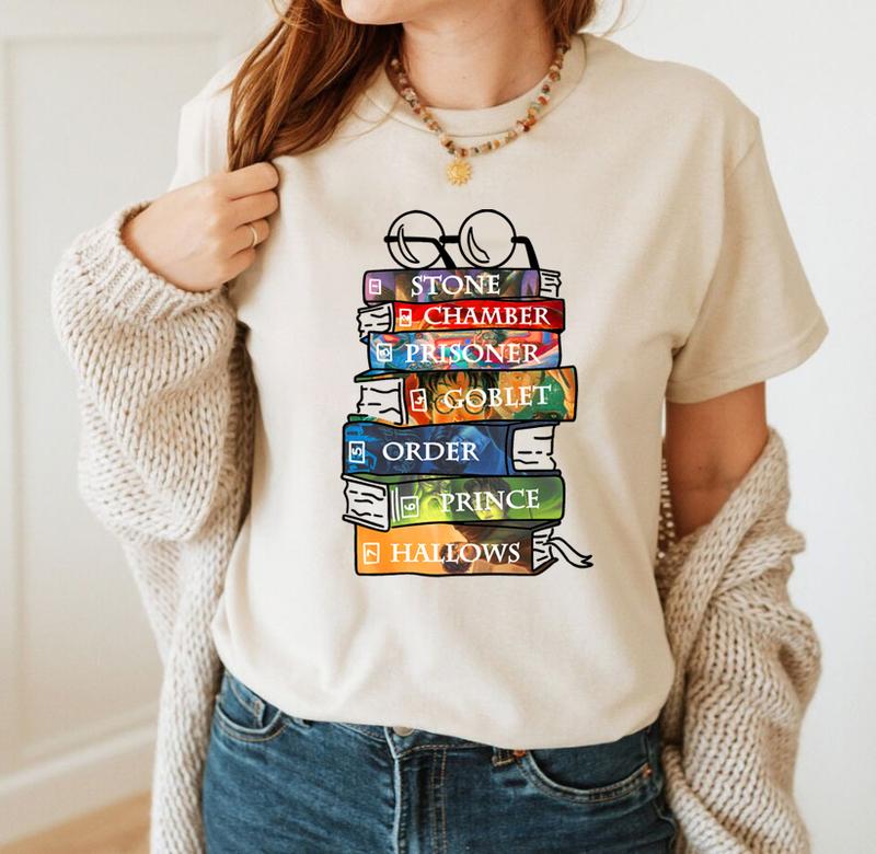 Vintage Harry Potter Chapters Sweatshirt, Hogwarts Shirt