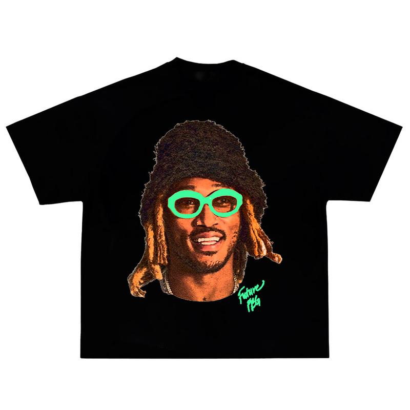 Future Glasses Green T-shirt