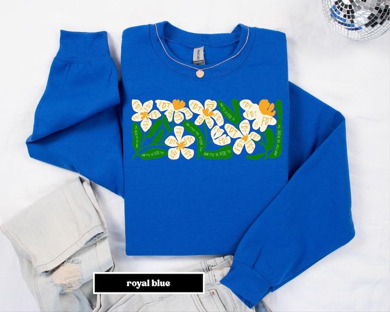 BoHo Style Floral FDT Shirt and Fvck His Voters Too Anti-Trump Sweatshirt - Fvck Trump Statement Pullover