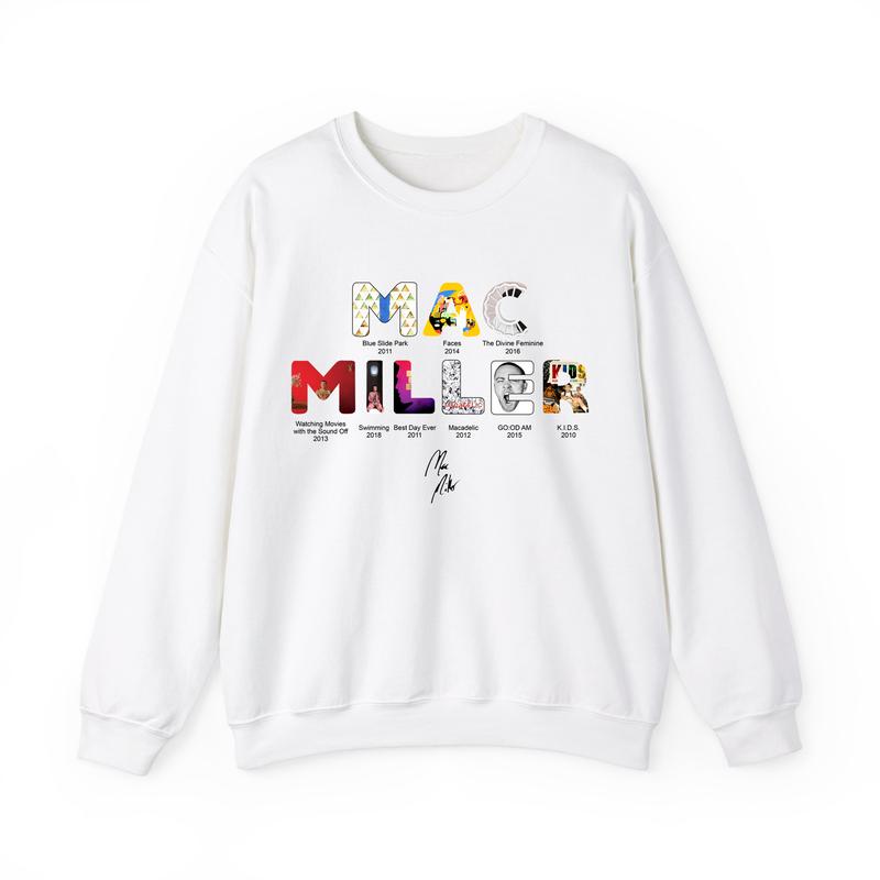 Mac Miller Albums Sweatshirt, Mac Miller Forever, I Miss Mac Miller, Gift For Fan
