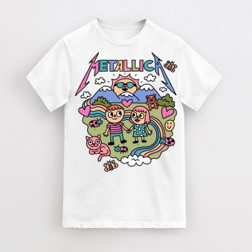 CUTE METALLICA SHIRT _Cotton T-Shirt, Perfect Tee, Gifts For Boyfriend and Girlfriend T-Shirt