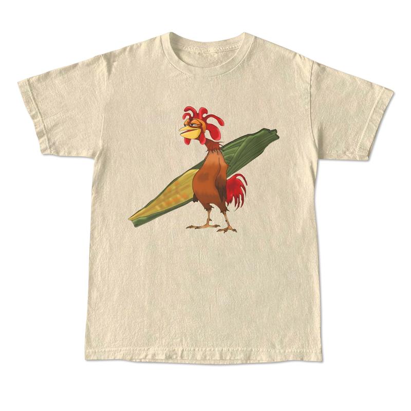 Chicken Joe Shirt, Beach Surf Unisex T-Shirt Back Printed Cotton Casual Classic, Gift for Her, Gift for Him, Gift for Friend Menswear Top