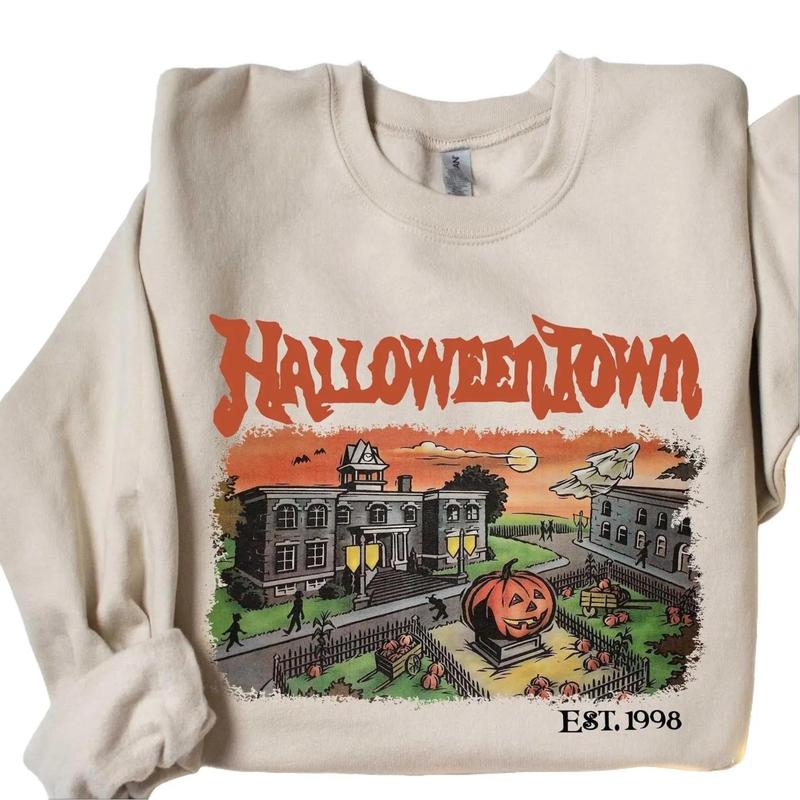 Halloweentown EST 1998 Crewneck Sweatshirt, Hoodie, T-shirt, Gift For Halloween