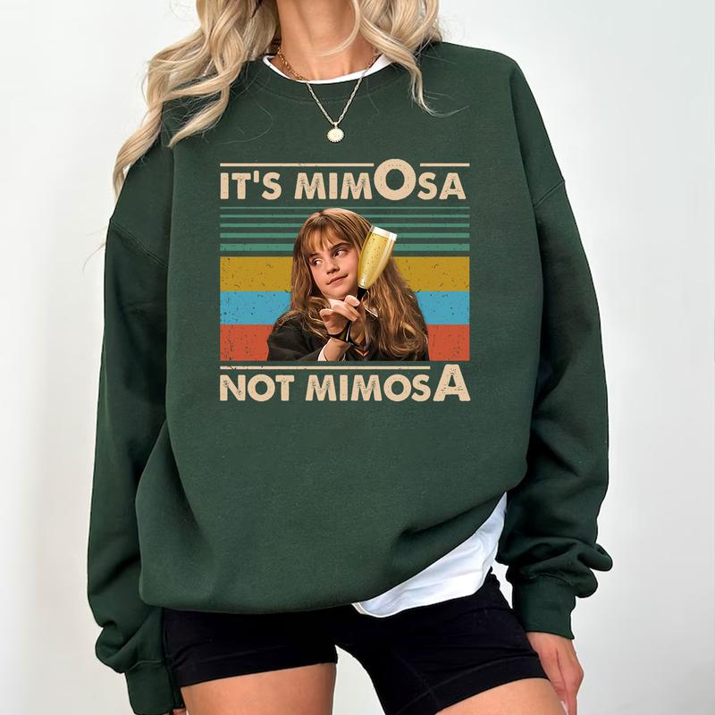 Hermi0ne MimOsa Leviosa Sweatshirt Hoodie Shirt Cotton Fit