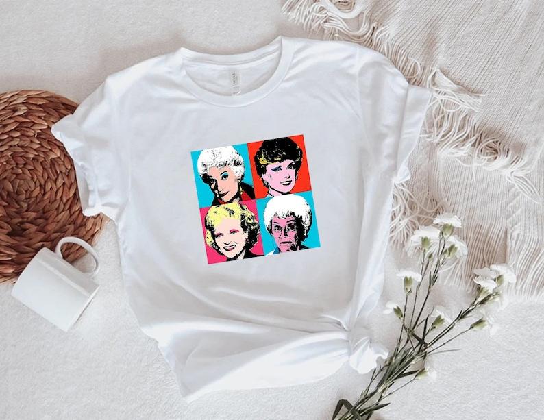Golden Girls Thug Life Shirt, The Golden Girls Fan Shirt, Golden Girls Lover Gift, Power Girl T-shirt  Casual Comfort Cotton Fabric