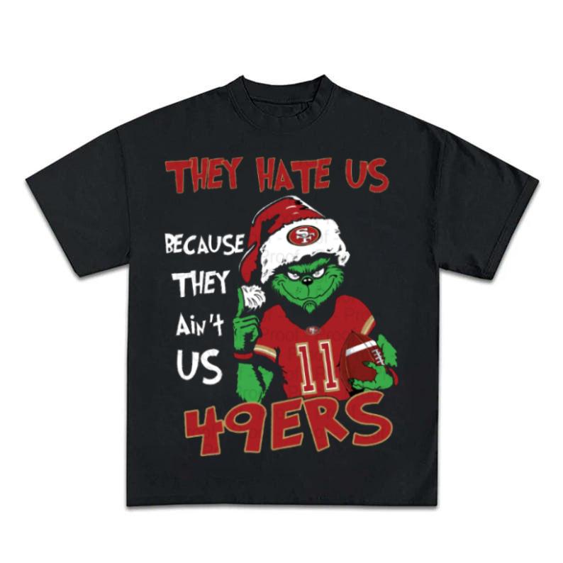 christmas 49 E.R.S Mans Woman Shirt Football Fan Gift Size S-4XL