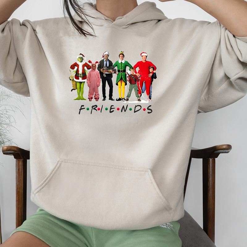 Christmas Movie Characters Crewneck Sweatshirt, Hoodie, T-shirt, Cute Christmas Gifts