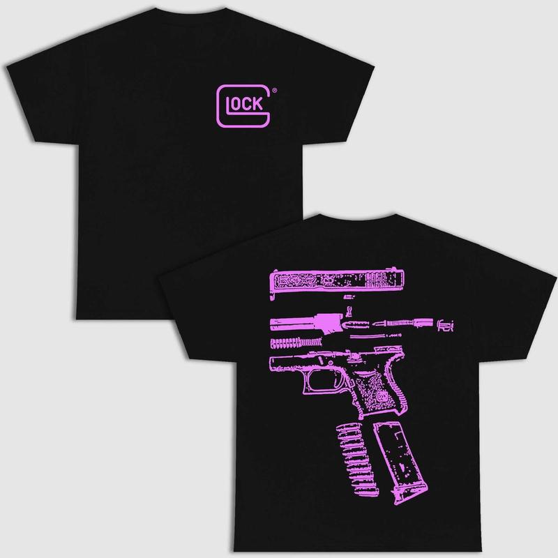 In Giockk We Trust Double Side Black Version Shirt Menswear Top, New Design color Red,Yellow,Blue,Green,Light Pá»‹nk,Purple,White