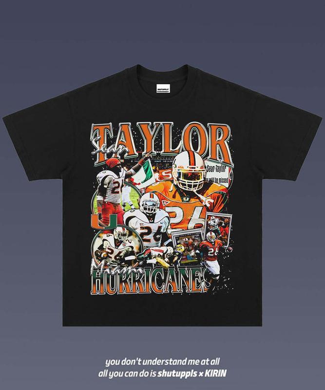 SEAN TAYLOR 1.0 Graphic Tee  American Football  Gift For Fan