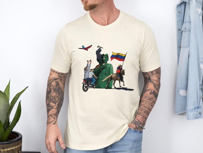 Venezuela Libre Shirt, Free Venezuel Shirt, Venezuela Hasta El Final Tshirt, Gift For Venezuelan, Unisex Cotton Shirt, Full Size Full Color