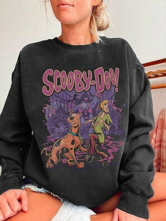 Vintage Scooby Sweatshirt, 90s Halloween Movie T-Shirt, Retro Halloween Sweatshirt, Scooby T-Shirt, Vintage Halloween Movie Character Tee, Vintage Hal