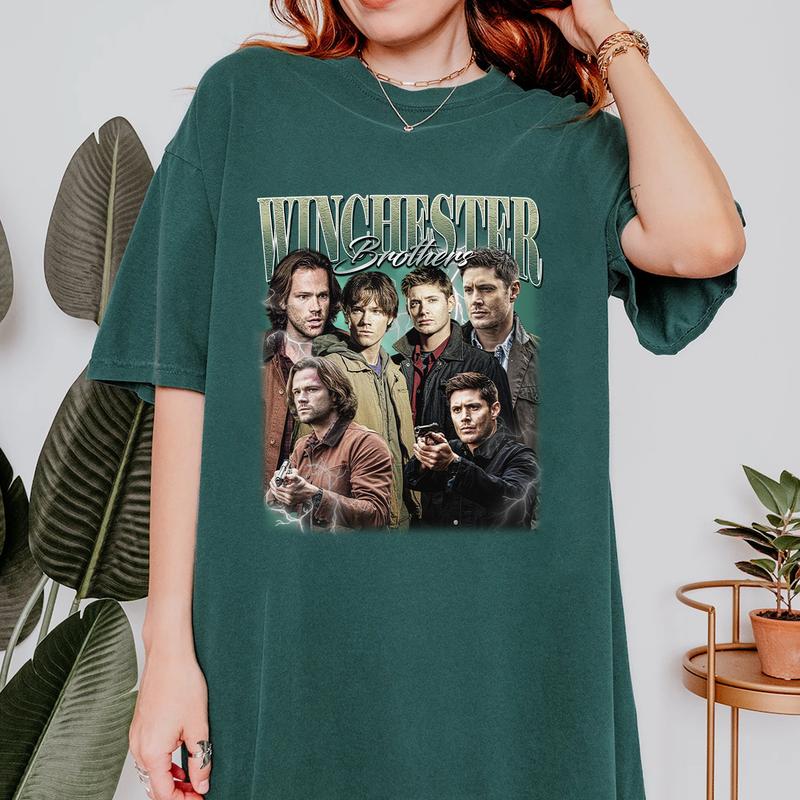 Winchester Brother T Shirt, Sam T Shirt, Winchester T Shirt , Gift For Woman and Man Unisex T-Shirt Sweatshirt Hoodie Casual Cotton