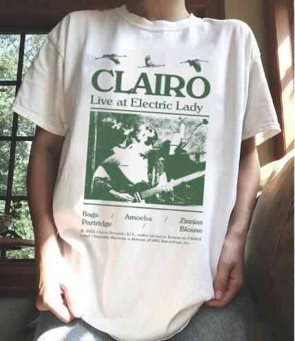 Clairo Sling Album Live at Electric Lady Unisex Tee, CLAIRO Sling tracklist inspired Tshirt