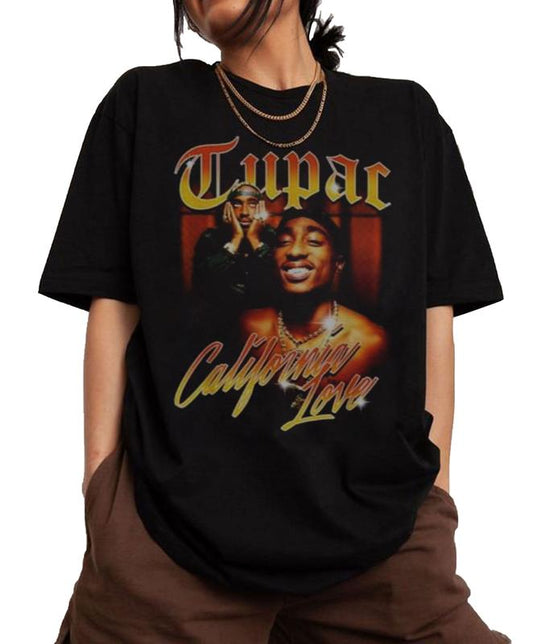 Tupac Love Vintage California Shirt, 2pac Shirt, Tupac Shakur Shirt, Tupac All Eyez On Me  Shirt, Rapper Merch, 1990s Vintage Retro Unisex Shirt, Vint