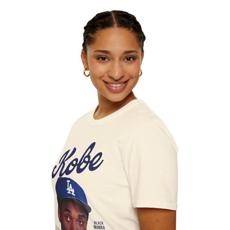 Kobe Dodgers Tribute Vintage Shirt Front-Back Graphic Bootleg Tee