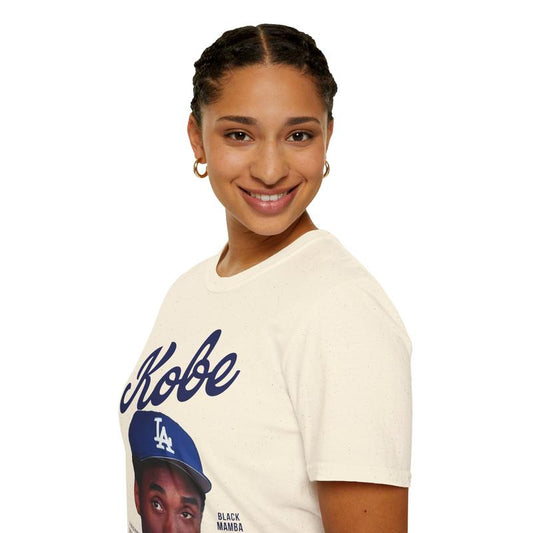 Kobe Dodgers Tribute Vintage Shirt Front-Back Graphic Bootleg Tee