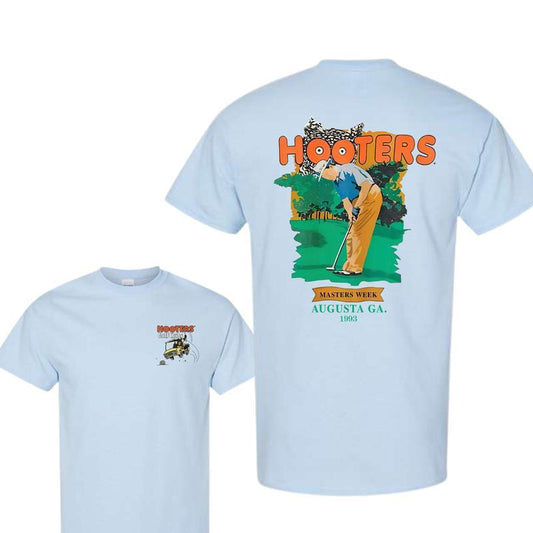Hooters Golf Club Week 1993 Vintage Golf T-Shirt, Golf Cart Golf Club Shirt, men's vintage tees, Full Color, For Men, For Women