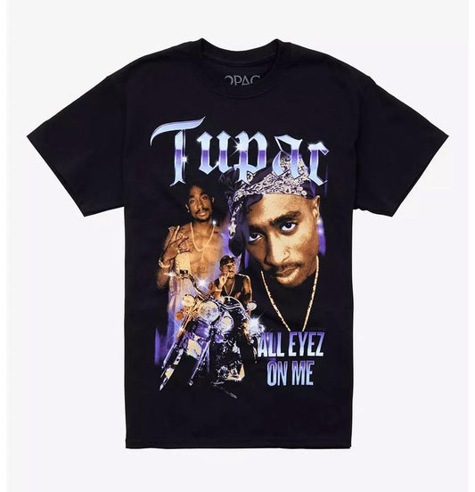 Tupac All Eyez On Me  Shirt, 2pac Shirt, Rapper Merch, Tupac Shirt, 1990s Vintage Retro Unisex Shirt, Vintage 90s Bootleg Style T-shirt, Hip Hop Legen
