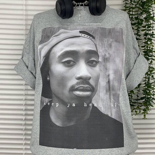 Vintage TuPac Graphic Tee, Tupac Shakur Shirt, 2Pac Shirt, 90s Merch, Rapper Shirt, Hip Hop 90s Legends Shirt, Rapper Merch