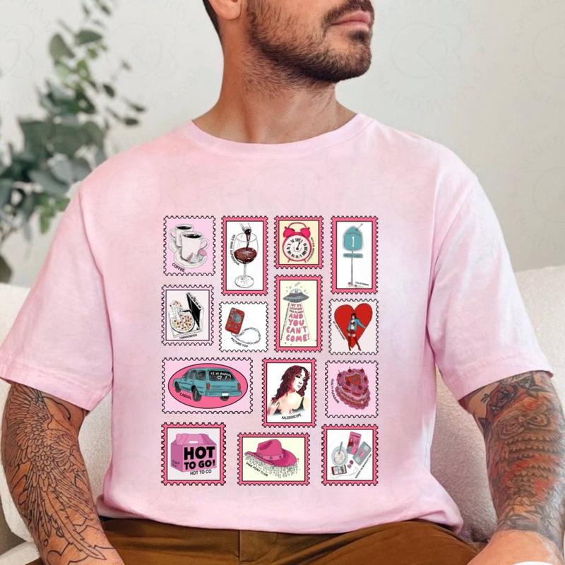 Songs Collection Stamp Chap Tshirt Sweatshirt Hoodie