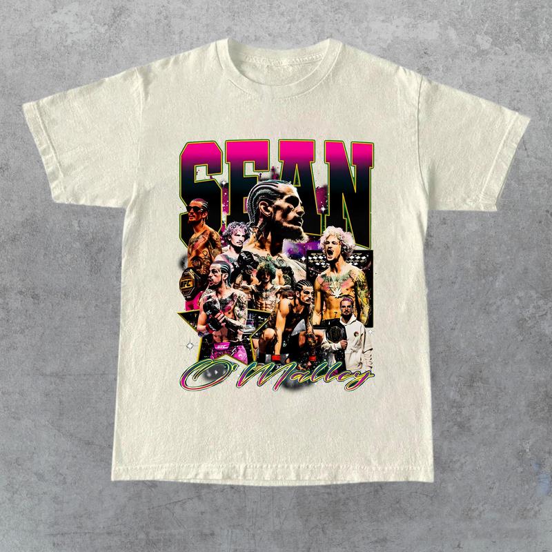 Vintage 90s Style Sean O'Malley T-Shirt UFC Suga