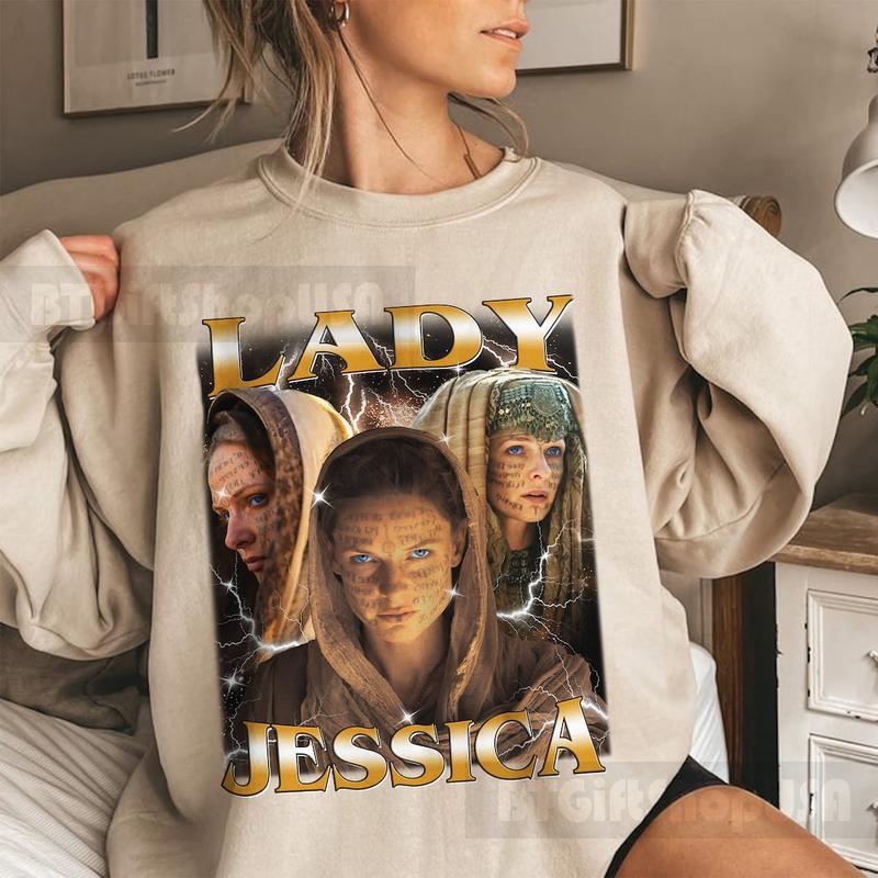 Lady Jessica Dune Shirt, Jessica Dune Sweatshirt, Dune Character Shirt, Rebecca Ferguson Fan Tee, Dune Unisex T-shirt Sweatshirt Hoodie, Zendaya Dune,