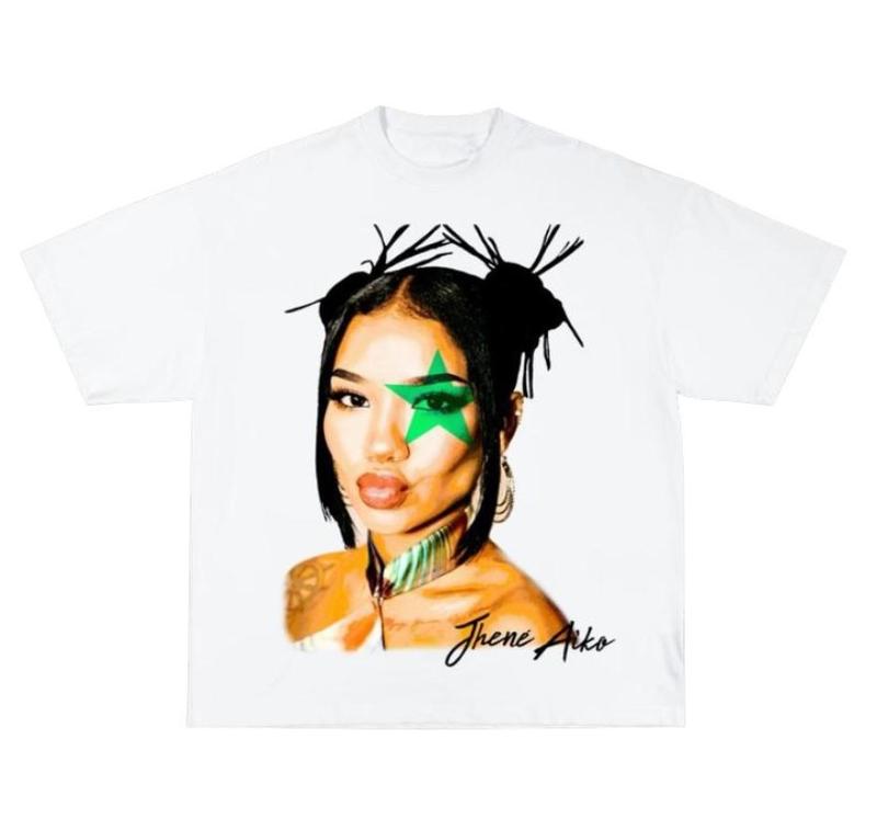 Vintage Jhene Aiko Rap Tee Big Face T-shirt