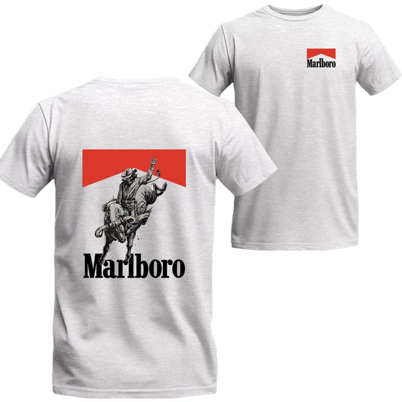 Marlboro Bone Rodeo T-shirt, Marlboro Short Sleeve Tee, Unisex Shirt, Menswear Top