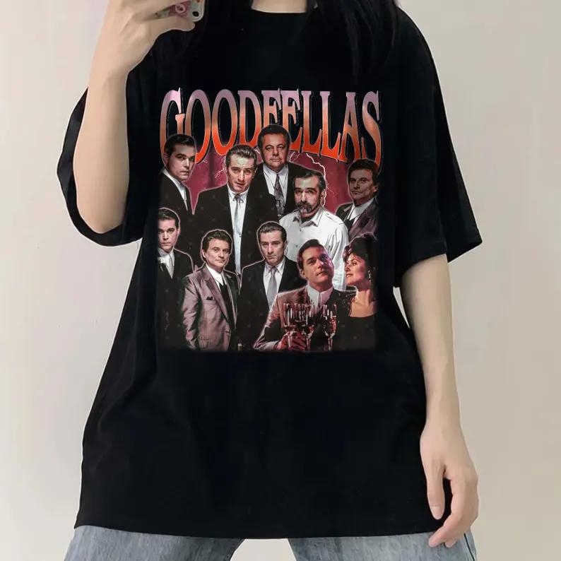 GOODFELLAS Film Shirt, Robert De Niro Shirt, Spider Michael Imperioli Shirts, Tony Sirico Shirt