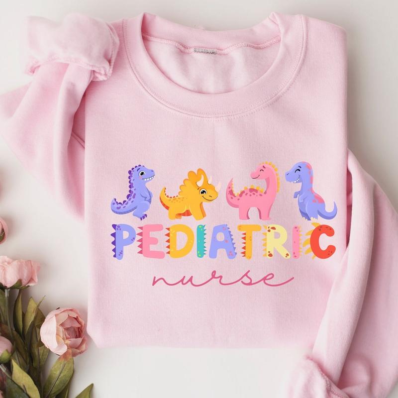 Pediatrics Sweatshirt, Pediatrics Dinosaurs Shirt, PEDS Sweatshirt, Peds Nurse Shirt, Cute Peds Crewneck, Pediatric Nurse Gift, Pediatric Gift, Unisex
