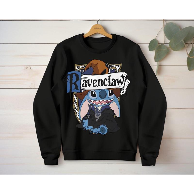 Ravenclaw HP Stitchh Shirt, Stitchh Wizard Houses, Wizarding World, Hogwarts Team Shirt, Magic Wizard Shirt
