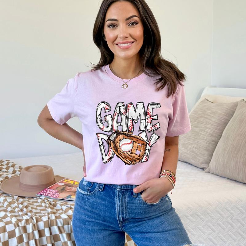 Baseball Shirt Baseball Game Day Shirt For Women Baseball Game Day Tshirt Baseball Mom Shirt Game Day Baseball Game Day Tee For Women  sweater and hoo