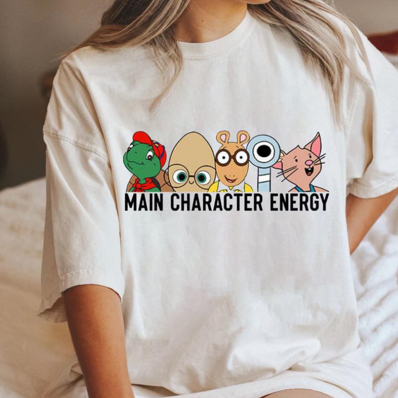 Main Character Energy Shirt, Book Character T-Shirt, Read More Book T-shirt, It's A Good Day To Read Tee, Children Books, Book Lover Gift, Bookworm Sh