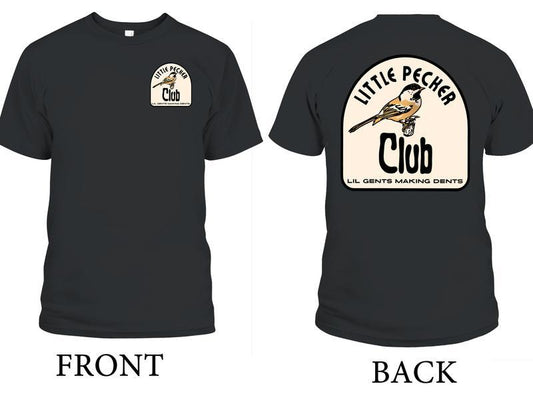 For Men T-shirt,2 side - Crewneck Gildan,Little Pecker club T-shirt, Unisex Classic Cotton