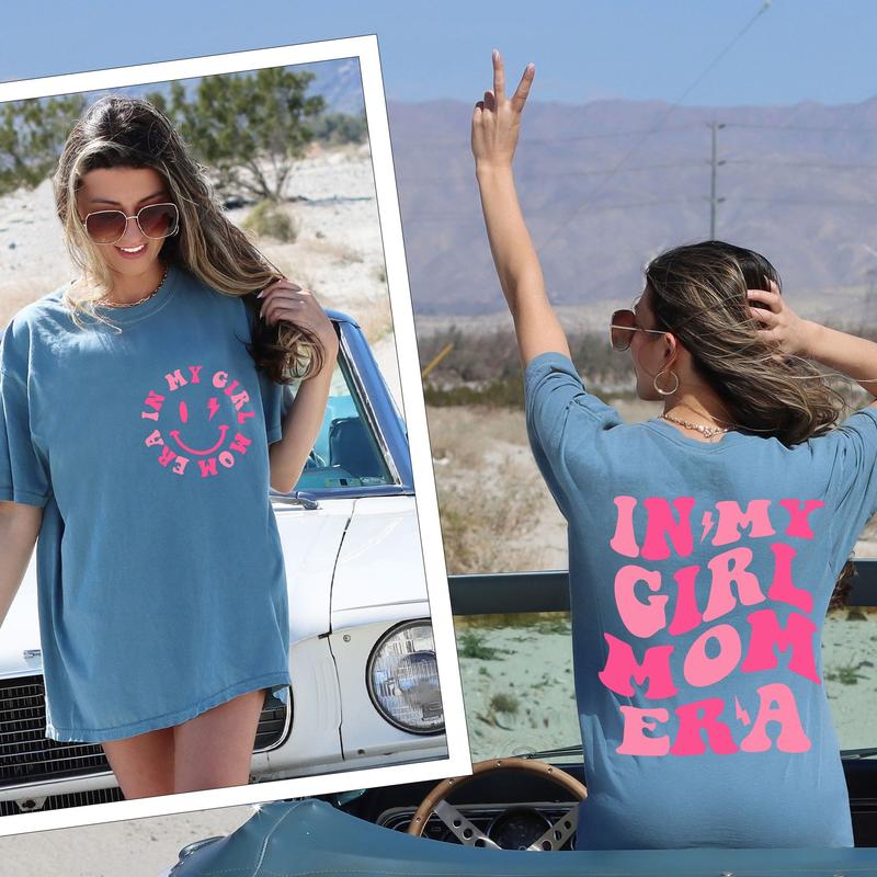 My Girl Mom Era T-Shirt, Mama Shirt, Mothers Day Shirt, Gift For Mom, In My Girl Mom Era Shirt, Girl Mom Era Shirt, Mom Gift
