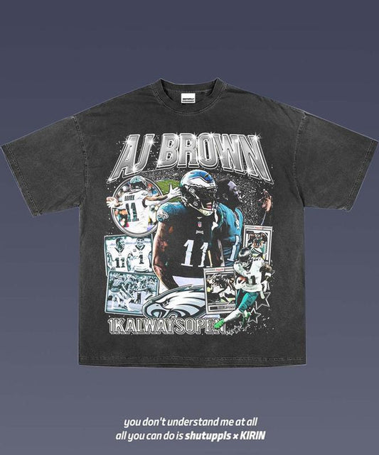 AJ BROWN 1.0 Graphic Tee  American Football  Gift For Fan