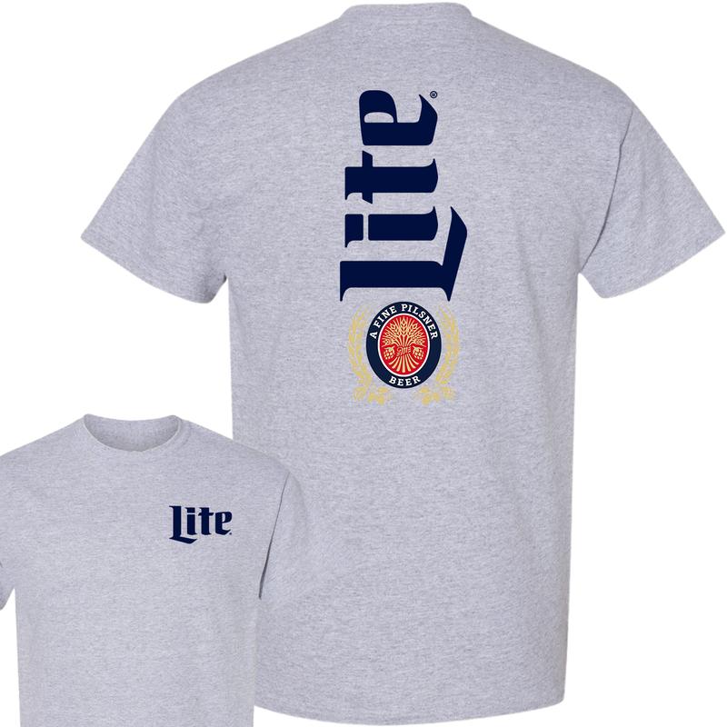 Miller Lite Beer T-Shirt, Full Color T-Shirt, For Men, For Women