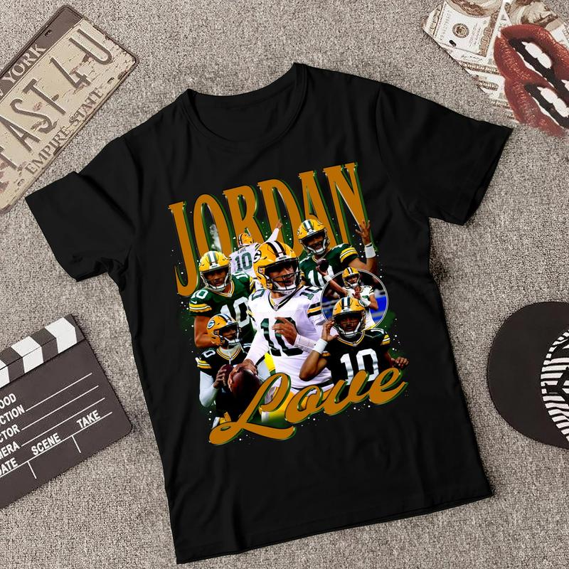 Packers Football Star Jordan Love 90s T-shirt, 92GDDTSHIRT, T-Shirt Beautiful