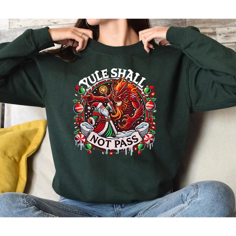 LOTR Yule Shall Not Passs shirt Hoodie Sweatshirt