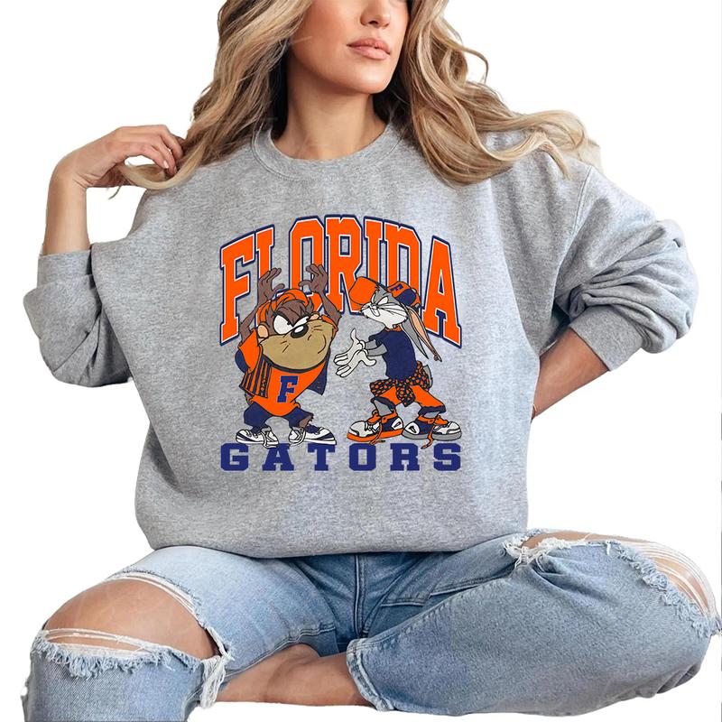 Vintage NCAA Florida Gators Looney Tunes Unisex t-shirt, sweatshirt, hoodie Cotton Menswear