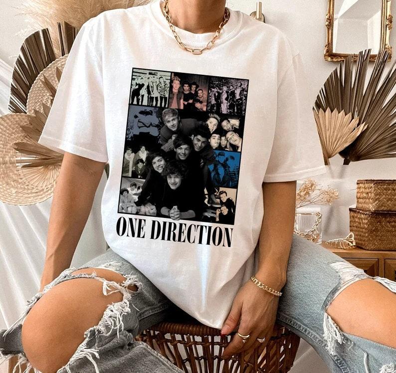 Direction Concert Shirt, 1D One Direction Band, 1D Tee, One Direction Music Country Shirt, Gift for 1D Fans Casual Cotton Casual Cotton