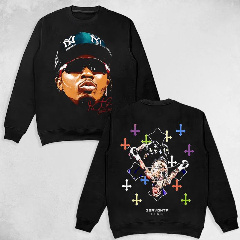 GERVONTA DAVIS SPECIAL TEE, Boxing T-shirt, Boxer Tee, Sports Shirt, UFC Shirt, Workout T-shirt, Gift for Him Gift For Her Hoodie Sweatshirt