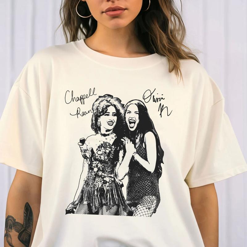 Chappell Oliviia T-Shirt Sweatshirt Hoodie, Chappell Sweatshirt