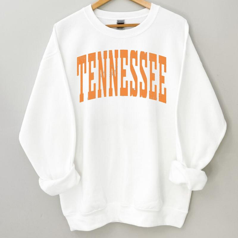 Tennessee T-Shirts Sweatshirt, Vintage Tennessee Shirt Sweatshirt, Tennessee Travel Gift, Tennessee Game Day, Retro Style Shirt