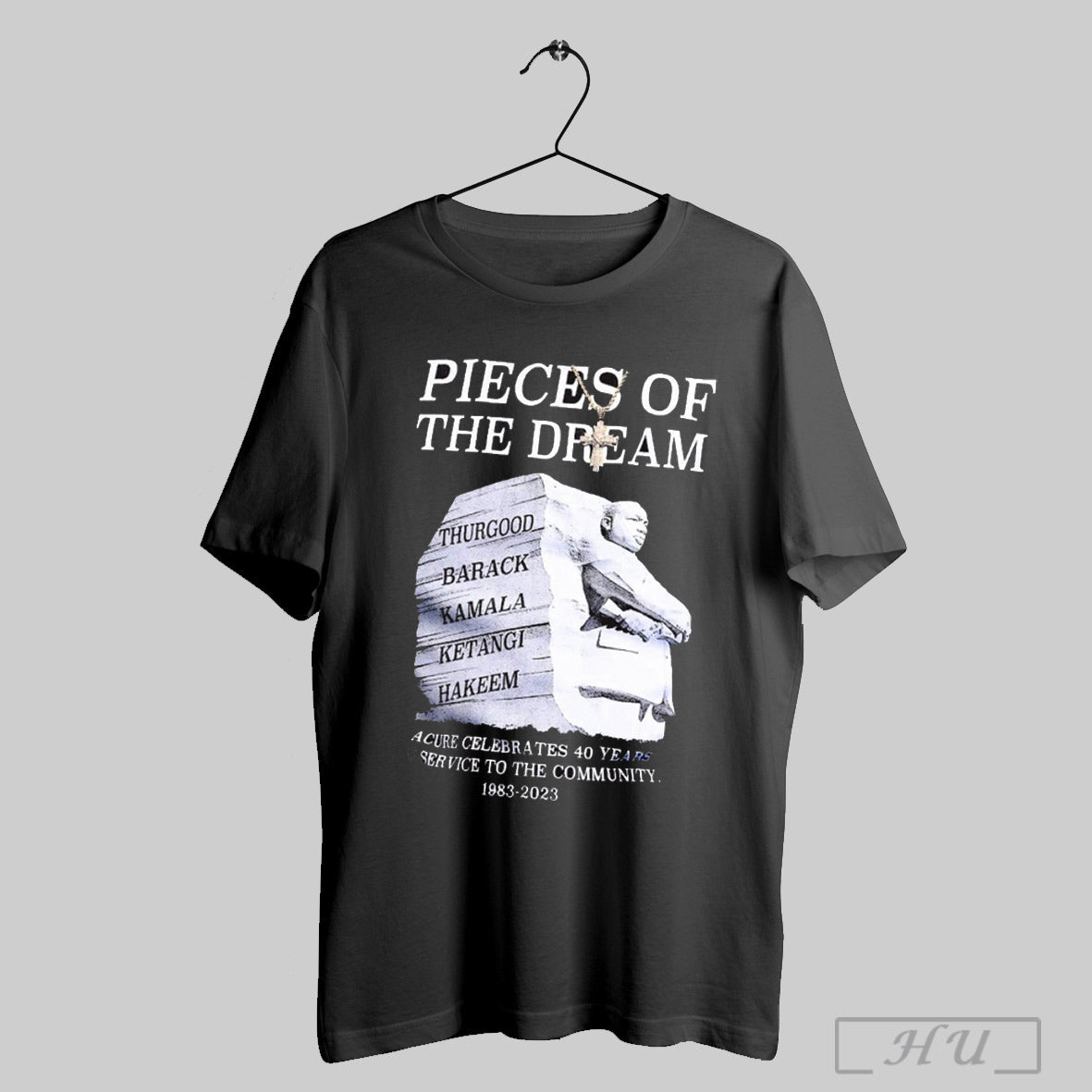 Pieces Of The Dream Acure Celebrates 40 Years Service To The Community 1983 2023 T Shirt Sweatshirt Hoodies Poster