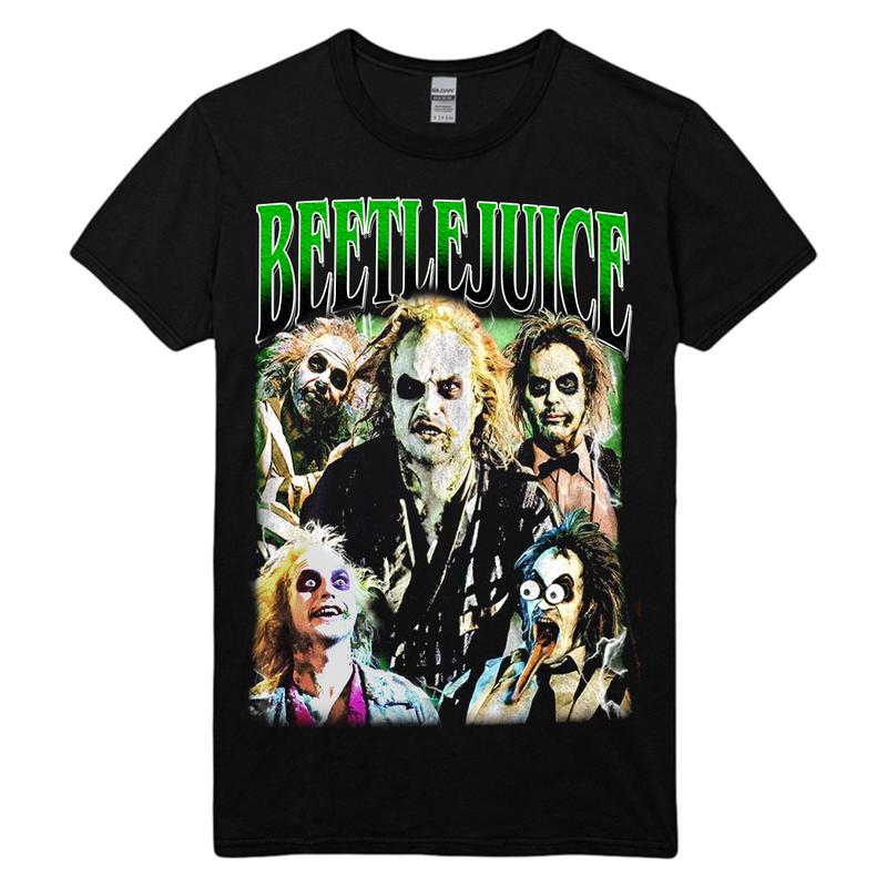 Limited Beetlejuice Vintage T-Shirt, Shirt Gift for Women and Men Unisex T-Shirt Cotton Womenswear Baggy Comfort