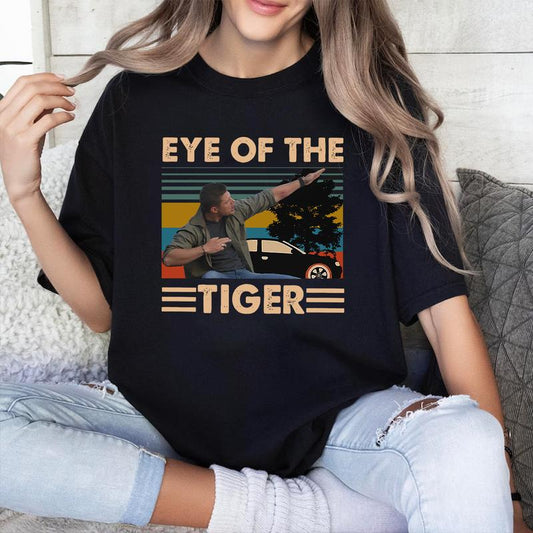 Eye Of The Tigerr T Shirt, Supernatural Dean T Shirt, Gift For Woman and Man Unisex T-Shirt Sweatshirt Hoodie Casual Cotton
