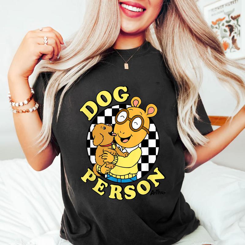 Arthur Dog Person T-Shirt, Arthur and Friends Shirt, Arthur Marc Brown, Arthur's Adventure Tee, Children's Character Affirmations Shirt, Teacher Chara