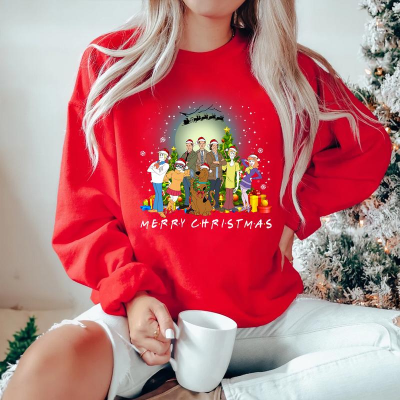 Supernatural Christmas T Shirt, Merry Christmas Supernatural T Shirt, Gift For Woman and Man Unisex T-Shirt Sweatshirt Hoodie